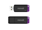 Pendrive  USB 2.0 16gb Maxell negro/morado