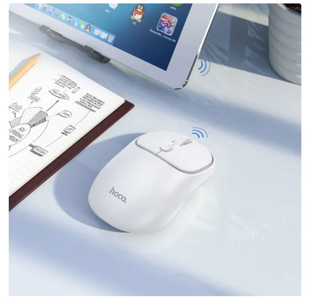 Mouse inalámbrico de doble modo USB Y Bluetooth Hoco GM25