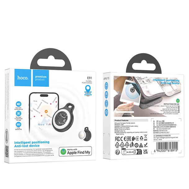Mini Gps Rastreador Dispositivo Inteligente Anti Perdida Hoco E91