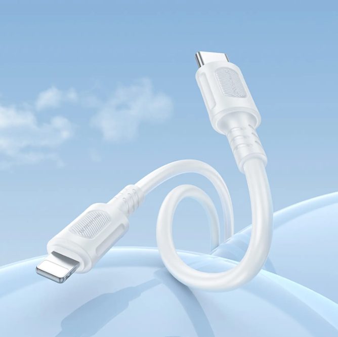 Cable de carga USB-C a Lightning Borofone BX111 27W