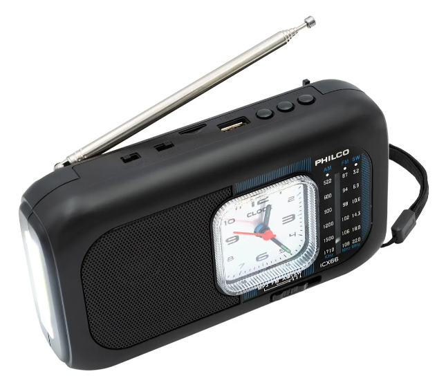 Radio Solar de emergencia BT Philco ICX66