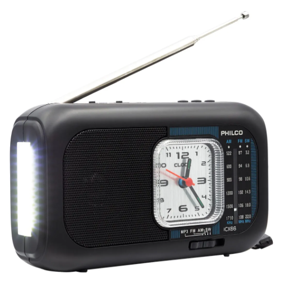 Radio Solar de emergencia BT Philco ICX66