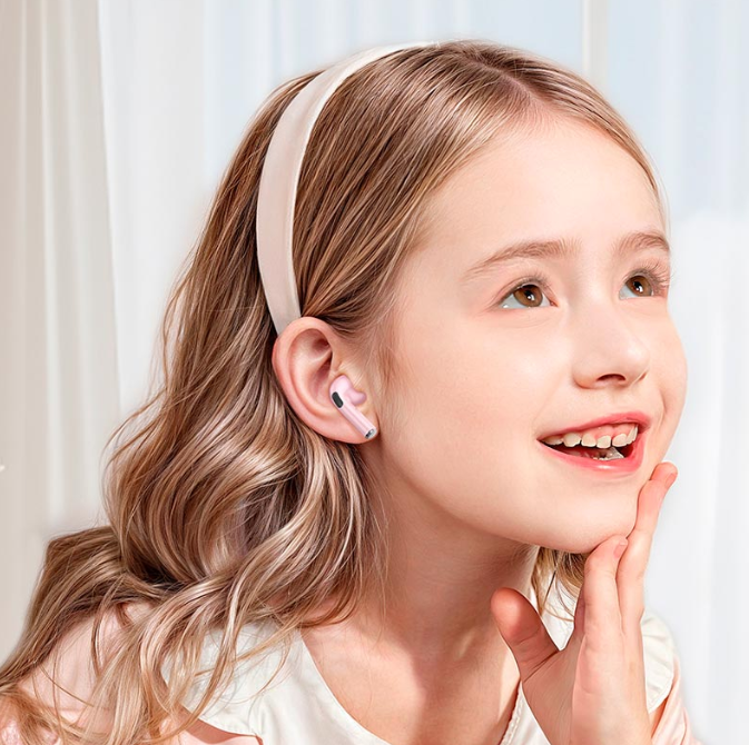 Audífonos inalambrico Niños Hoco EW112 Friendly rosado