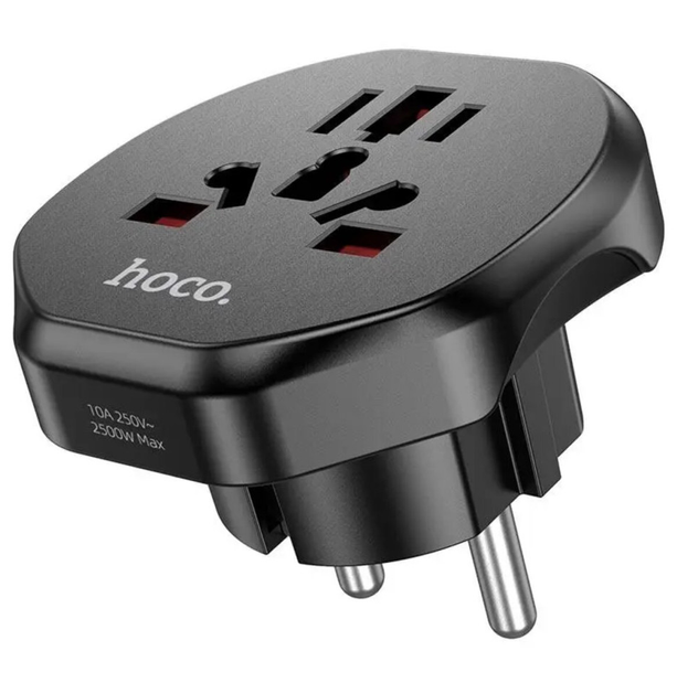 Adaptador Enchufe universal para varios paises Hoco AC6