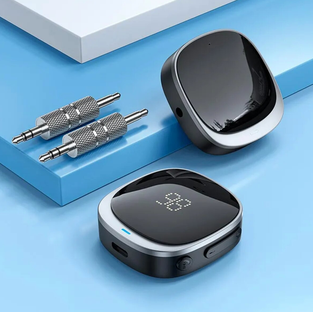 Receptor Bluetooth de auto  AUX 3,5mm Hoco E80