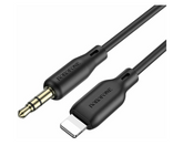 Cable de Audio Jack 3,5mm a LIGHTNING Borofone Bl18 negro