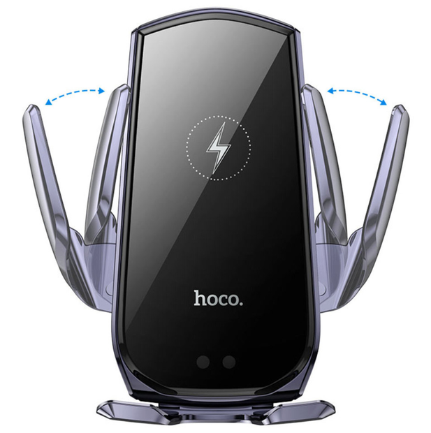 Soporte de auto con carga inalambrica 15W Hoco CA202 PLUS