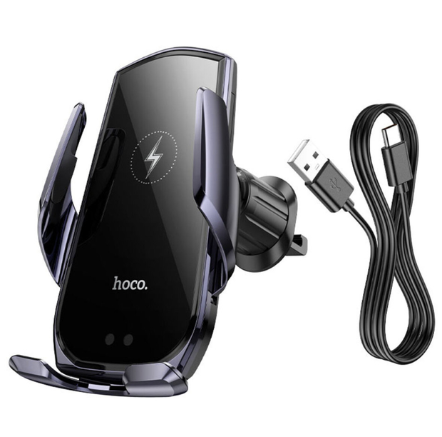 Soporte de auto con carga inalambrica 15W Hoco CA202 PLUS