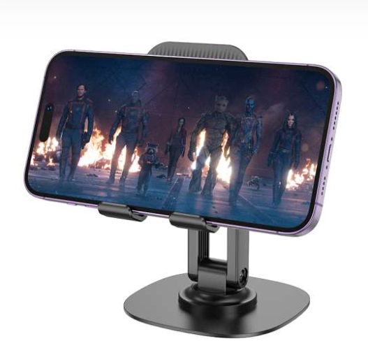 Soporte para celular plegable Hoco HD6 negro