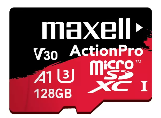 Tarjeta de memoria MicroSD 128GB 8k + Adaptador 100MB/s Maxell
