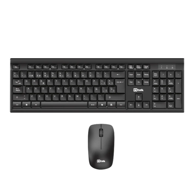Kit Teclado Y Mouse Inalambrico Español UT-KTD450W