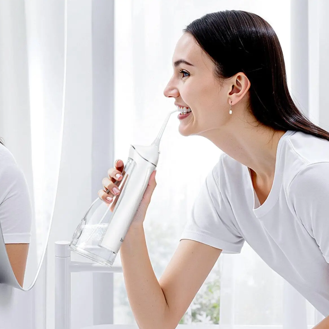 Irrigador bucal de enjuague eléctrico Hoco HP63