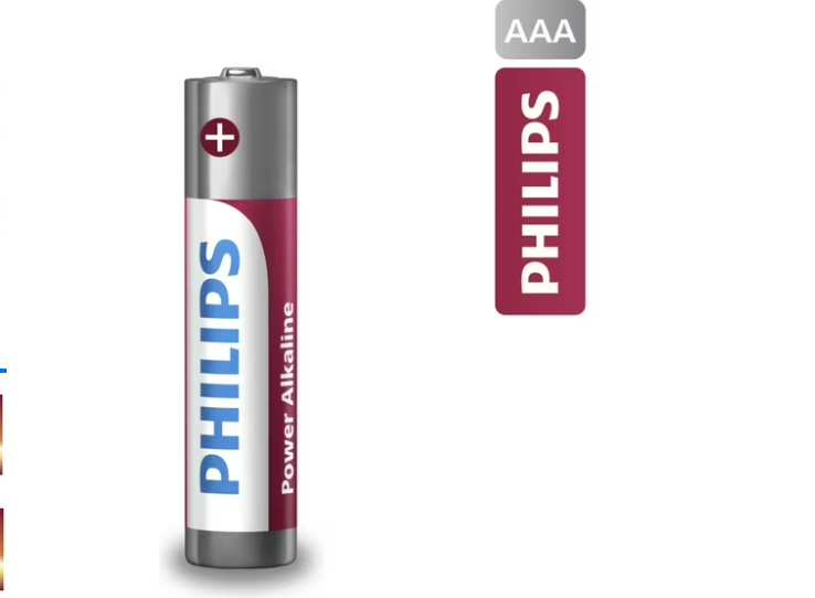 Pack 4 Pilas AAA Alcalinas LR03P4B Philips