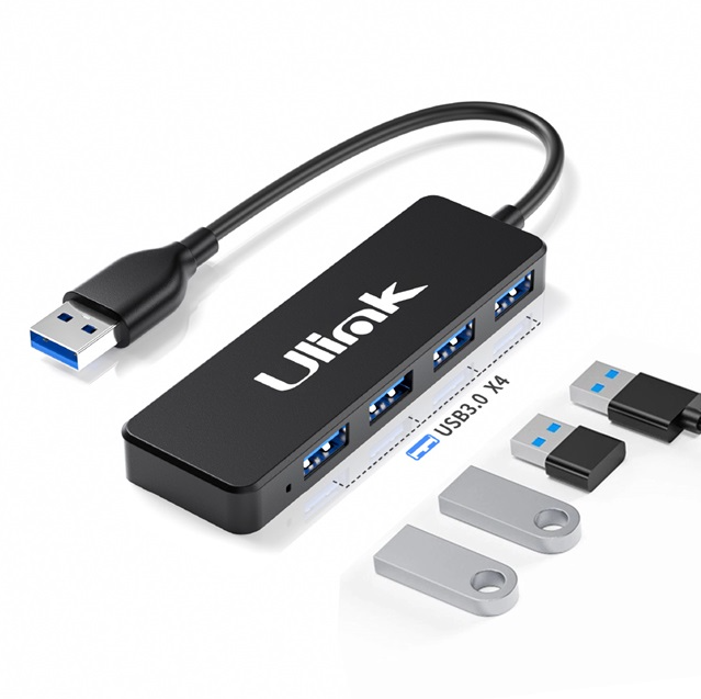 Hub adaptador USB 3.0 4 puerto Ulink UL-HUB300