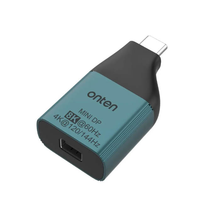 Adaptador USB-C a Mini DisplayPort 8K@60Hz Onten OTN-UC103M