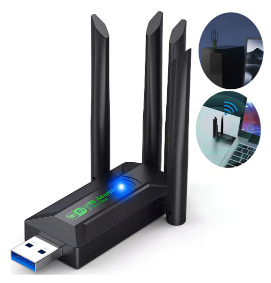 Adaptador USB Wi-Fi y Bluetooth 5.0 Ulink UL-ADW1300BT