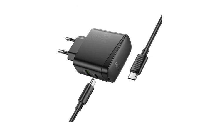Cargador de pared USB-C 65W Hoco CS63A NEW