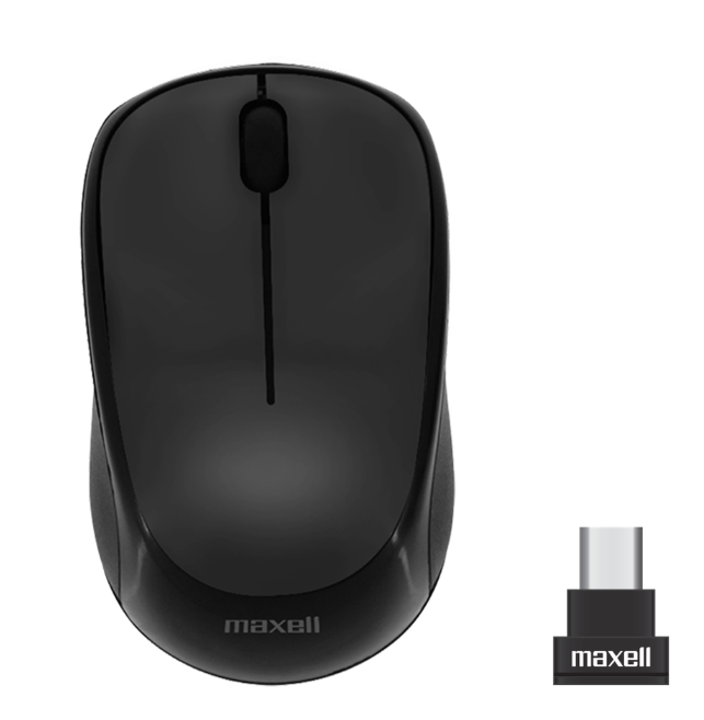 Mouse Inalámbrico USB-C 1200dpi Maxell Nano