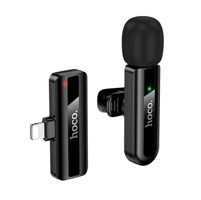 Micrófono inalámbrico Lavalier Lightning Hoco L20