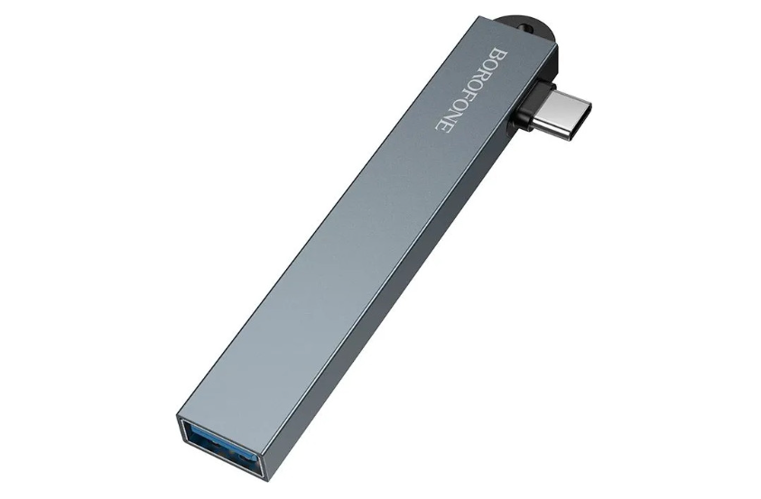 Adaptador Hub USB-C 4 en 1 5Gbps 3.0 Borofone FH1A