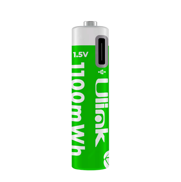 Pilas AAx4 con carga USB C de 1100mWh Ulink UL-BAT3A4