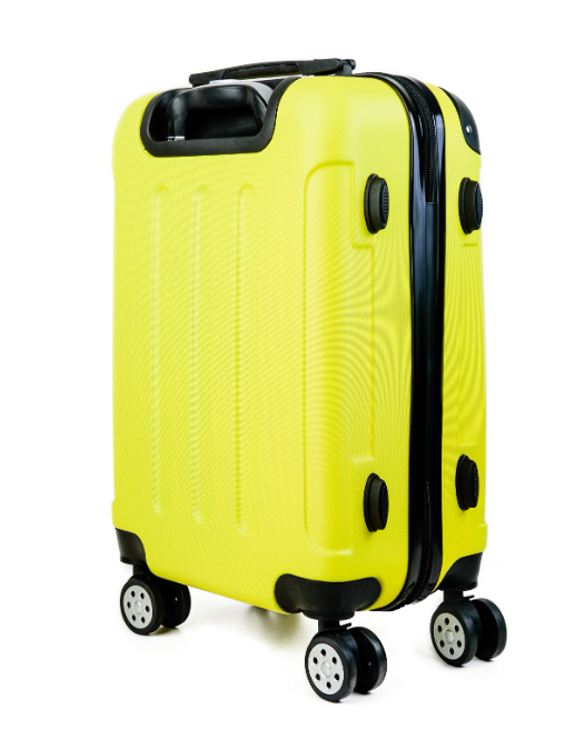 Maleta Cabina Carry On Valija Mano Premium Amarillo