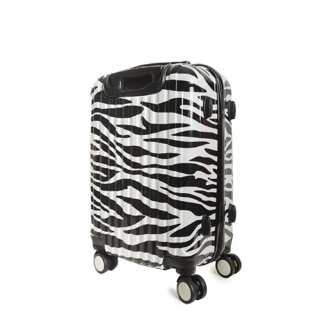Maleta Cabina Carry On Valija Mano Premium Cebra