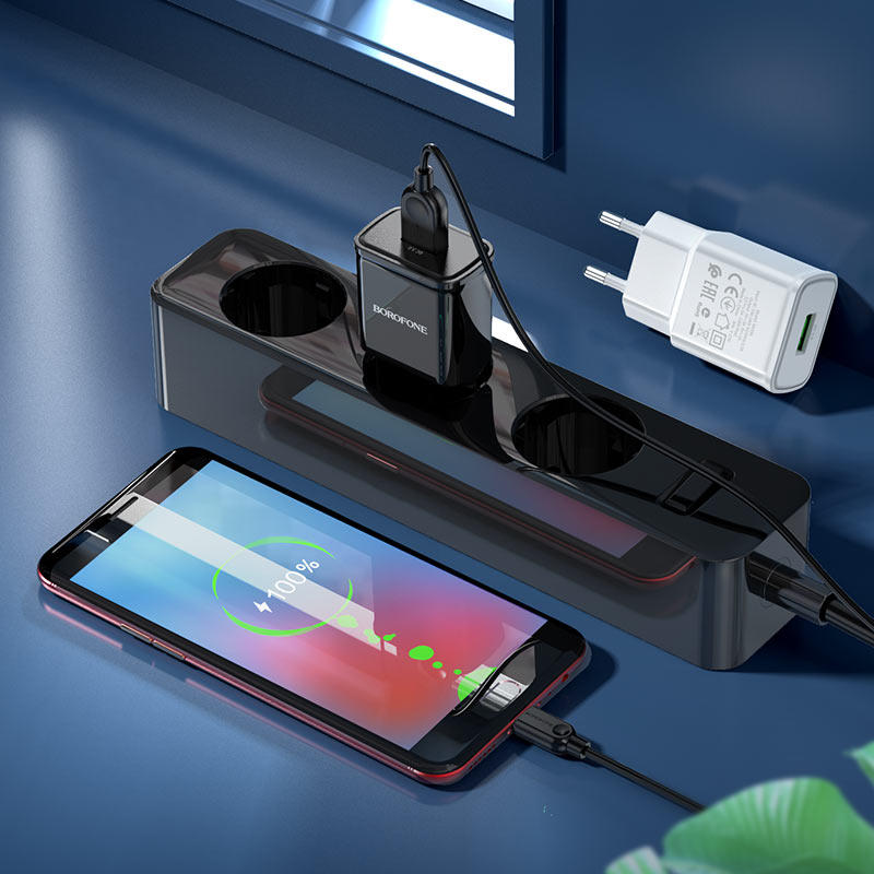 Cargador Micro USB 18W Borofone BA59A