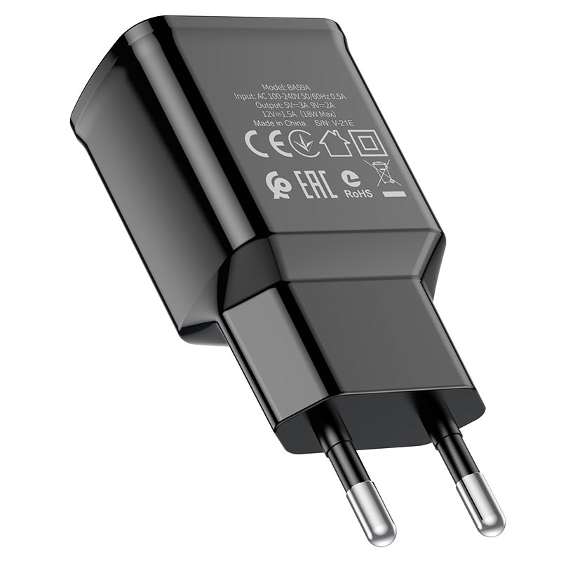 Cargador con cable USB-C 18W Borofone BA59A