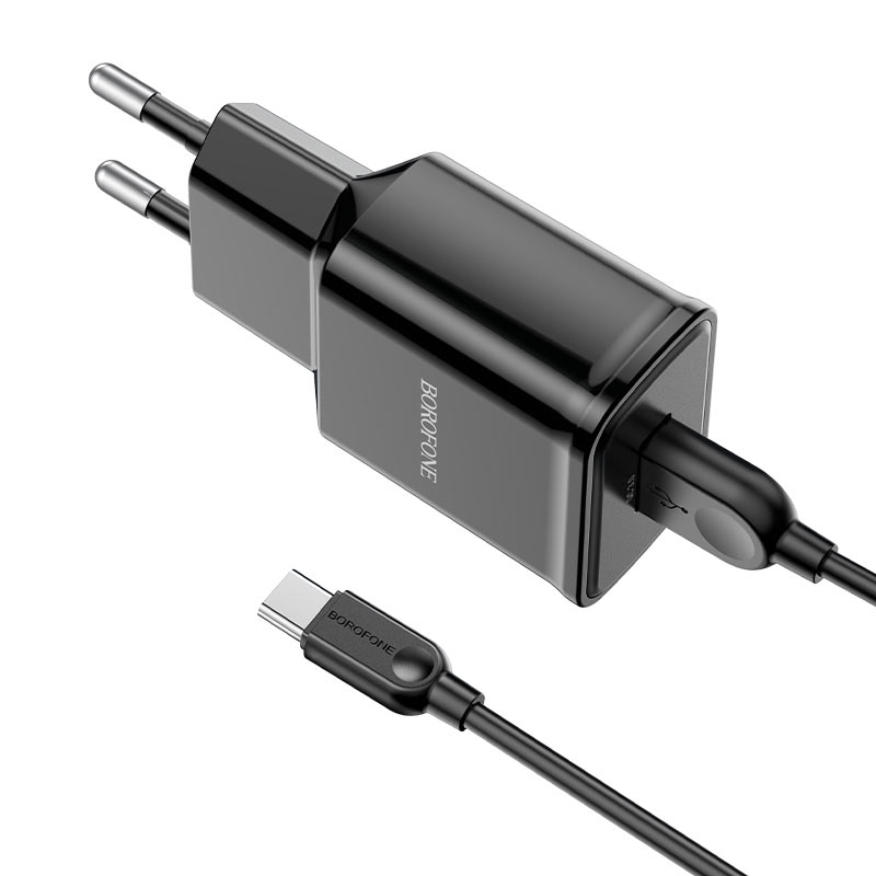 Cargador con cable USB-C 18W Borofone BA59A
