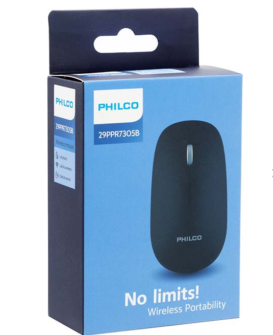 Mouse inalámbrico Philco 29PPR7305B
