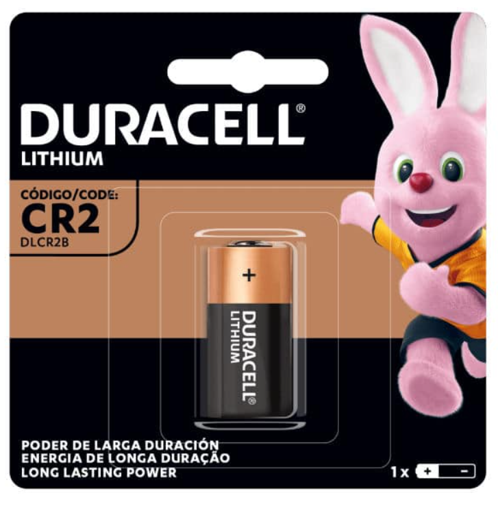 Pilas litio CR2 High Power  6V Duracell