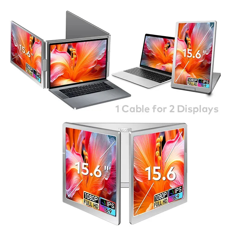 Extensor de monitor doble pantalla 15.6¨CW-S800