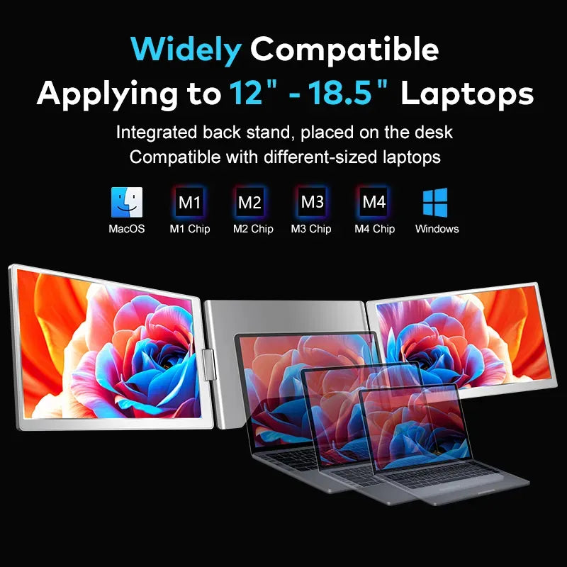 Extensor de monitor doble pantalla 15.6¨CW-S800