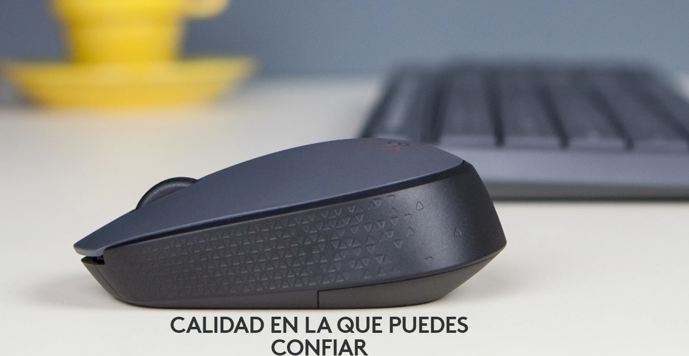 Combo Pack de Teclado y Mouse Logitech MK235 inalámbrico español