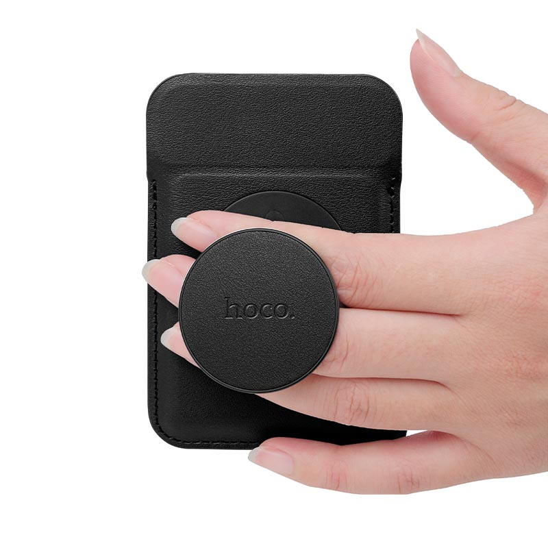 Tarjetero multifuncion para celular magnético Hoco GT6