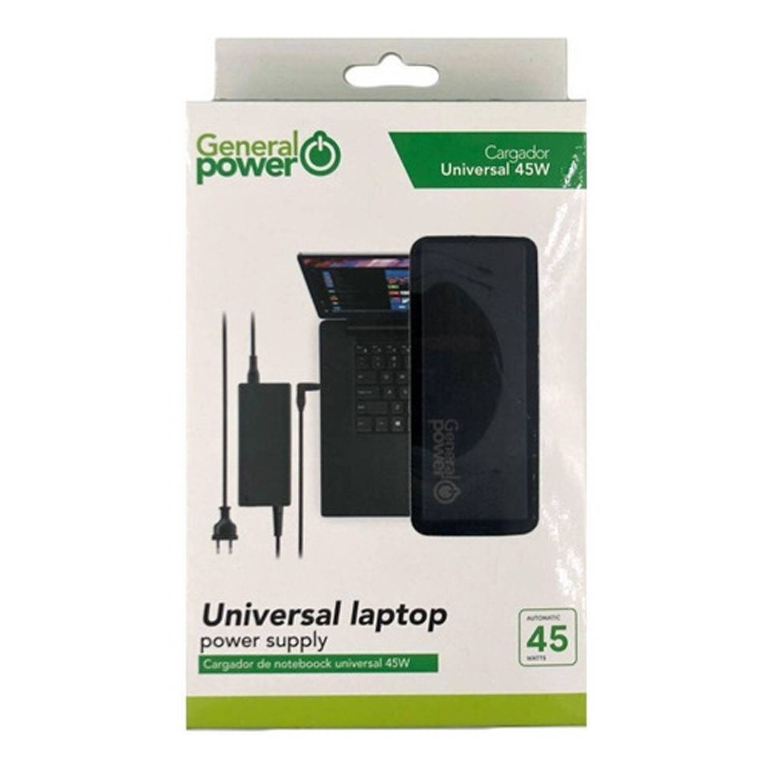 Cargador Universal Notebook 45W General Power