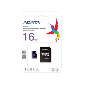 Tarjeta memoria ADATA  microSDHC 16GB  UHS-I clase 10