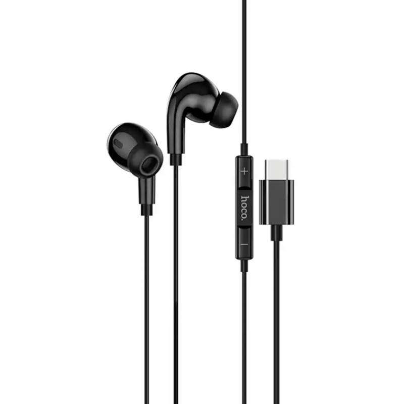 Audífonos alámbricos USB-C Hoco M83