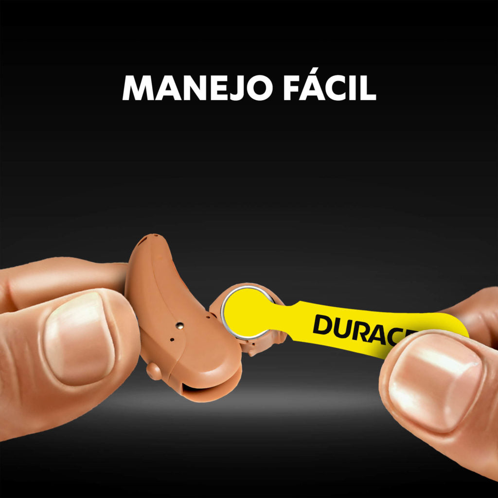 Pila para audífonos tamaño +10 Duracell