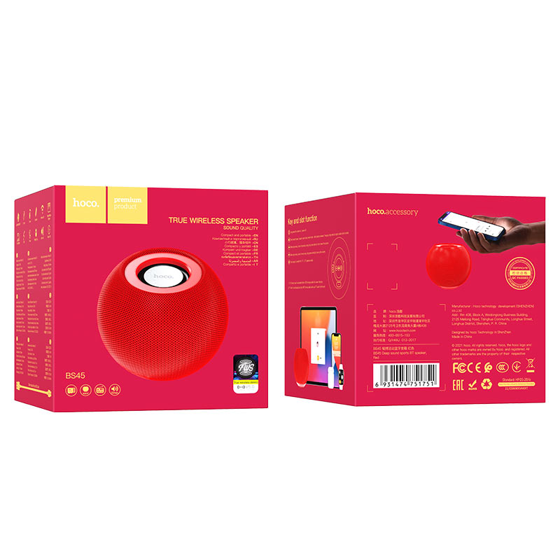 Parlante Bluetooth Deep Sound Hoco BS45