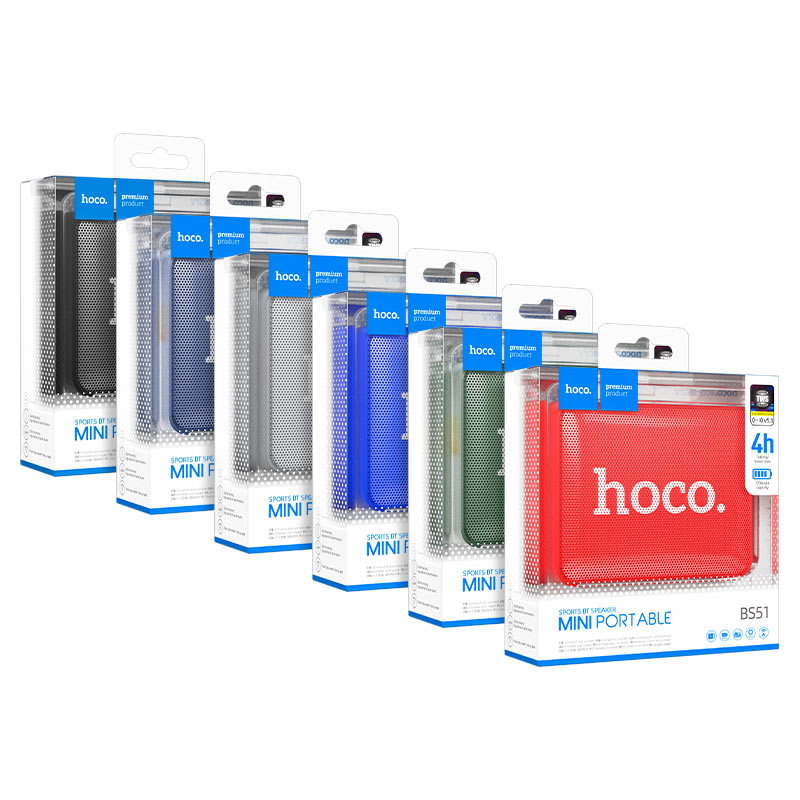 Parlantes Gold brick Hoco BS51