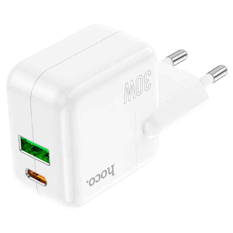 Cargador  PD30W USB-C QC3.0 Hoco C111A