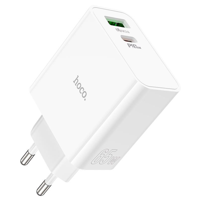Cargador de pared PD65W QC3.0 USB-C TO USB Hoco C113A