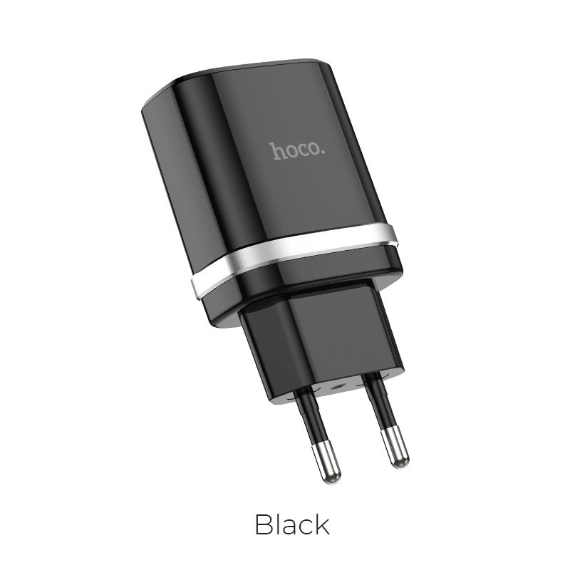 Adaptador cargador Hoco C12Q USB 3.0 certificado