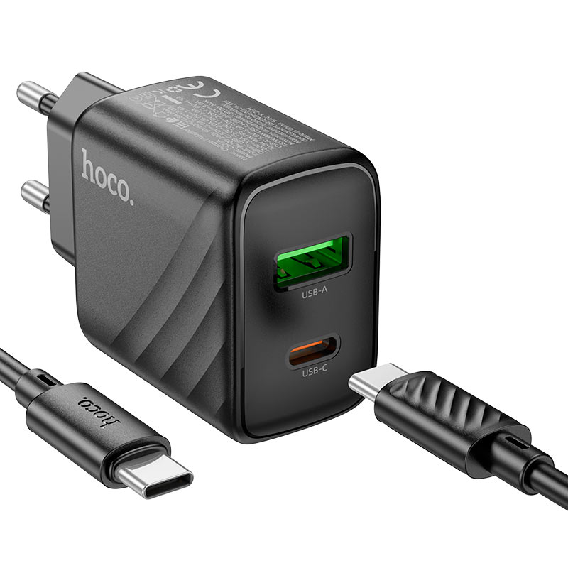 Cargador USB-C PD30W Sunlight Hoco CS23A New Up Grade