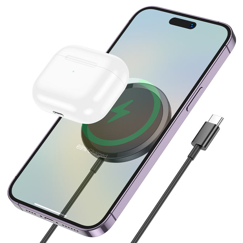 Cargador inalámbrico magnético 15W Hoco CW52