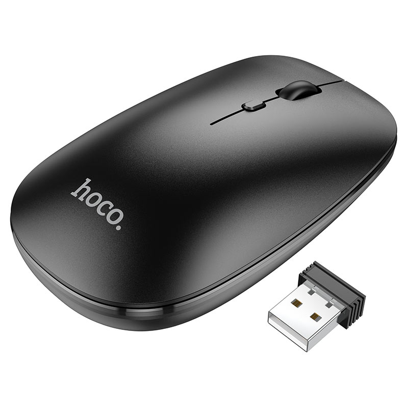 Mouse modo dual, conexión 2.4G/BT v3.0 Hoco GM15