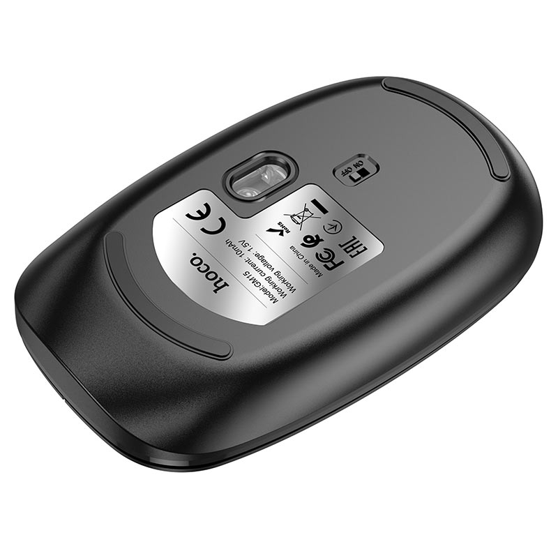 Mouse modo dual, conexión 2.4G/BT v3.0 Hoco GM15