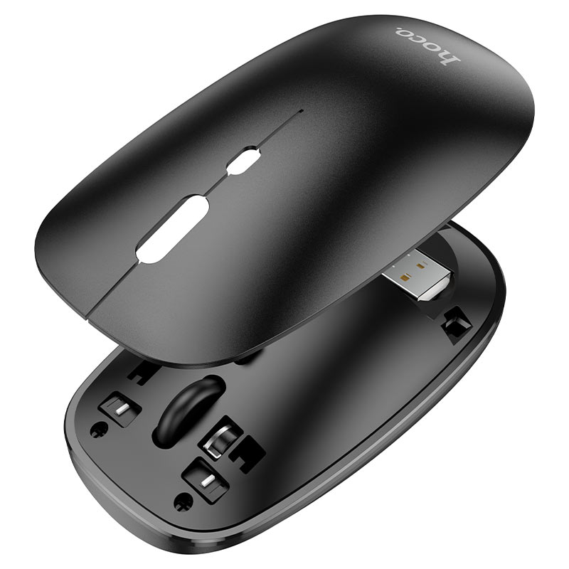 Mouse modo dual, conexión 2.4G/BT v3.0 Hoco GM15